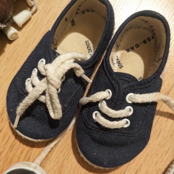SZ Eur 21 baby canvas shoes - Picture 1 of 2
